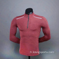 Été Fitness Gym Vêtements Custom Mens Hommes Manches longues Entraînement Vêtements Sport Gym Vêtements pour hommes